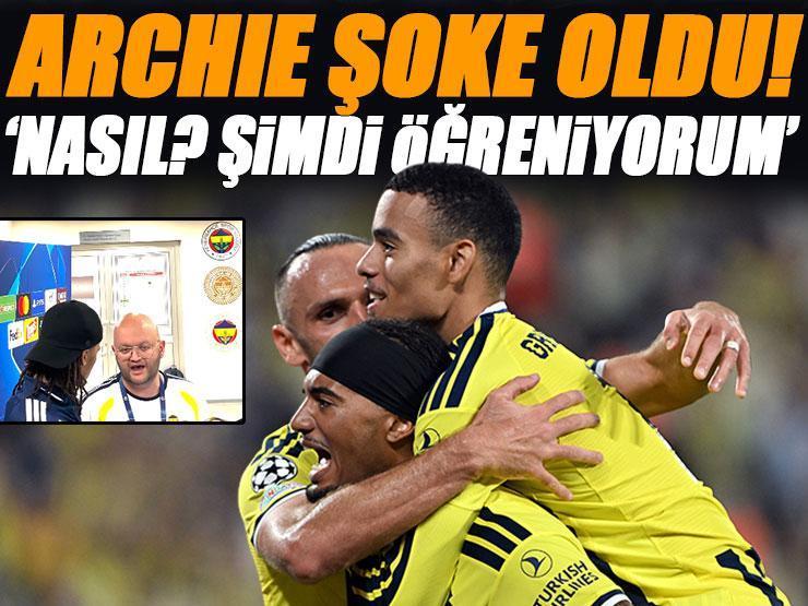 Archie Brown 18 yıllık hasreti dindirdi! Fenerbahçe'den Şampiyonlar Ligi'ne merhaba golü