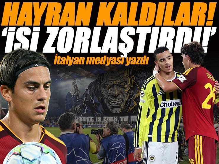 Fenerbahçe - Roma maçı İtalyan medyasında! 'Ambiyans işi zorlaştırdı' | 'Svilar'a teşekkür edilmeli'