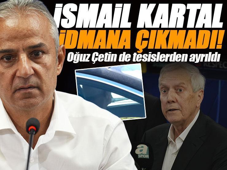 Fenerbahçe'de İsmail Kartal krizi! Aziz Yıldırım istifasını kabul etmemişti | Bugün idmana çıkmadı, son dakika