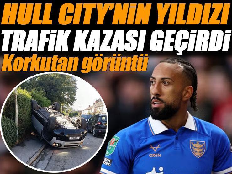 Korkutan görüntü! Hull City'nin yıldızı Sorba Thomas trafik kazası geçirdi