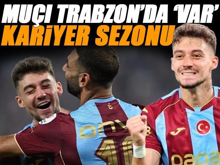 Ernest Muçi Trabzonspor'da var! Kariyer sezonunu yaşıyor