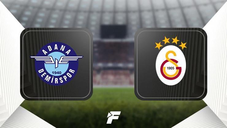 Adana Demirspor - Galatasaray maçı saat kaçta, hangi kanalda? Muhtemel ilk 11'ler (ADS - GS maçı canlı anlatım)
