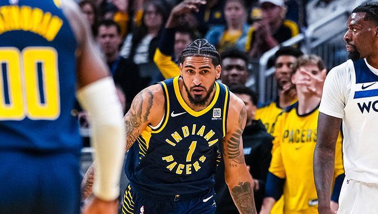 NBA'de Indiana Pacers seriye bağladı: Üst üste 5. galibiyet