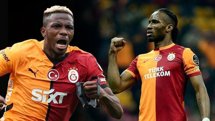 Galatasaray'ın eski oyuncusu Didier Drogba'dan flaş Victor Osimhen paylaşımı