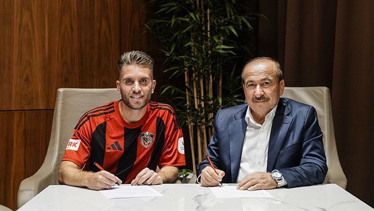 Gaziantep FK yeni transferini açıkladı