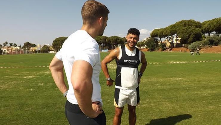 Chamberlain ortaya çıktı: İngiliz deviyle antremanda