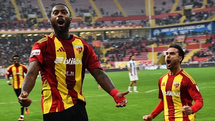 Kayserispor ilk kez 3 gol attı!