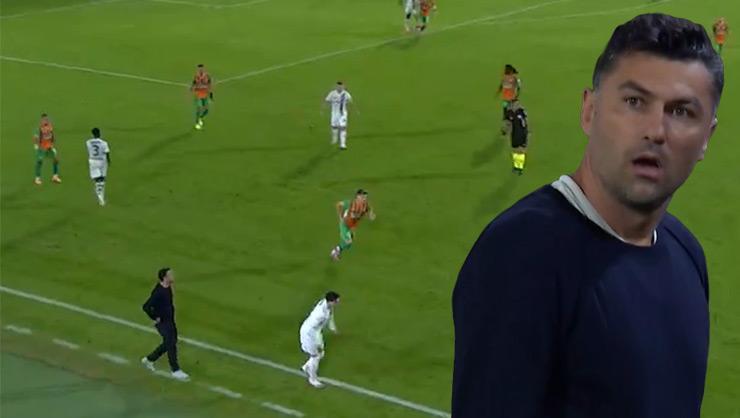 Burak Yılmaz şaştı kaldı! Taç pozisyonuna tepkisi gündem oldu