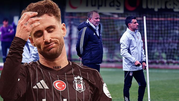 Beşiktaş'ta kriz giderek büyüyor! Rafa Silva antrenmanda yine yok