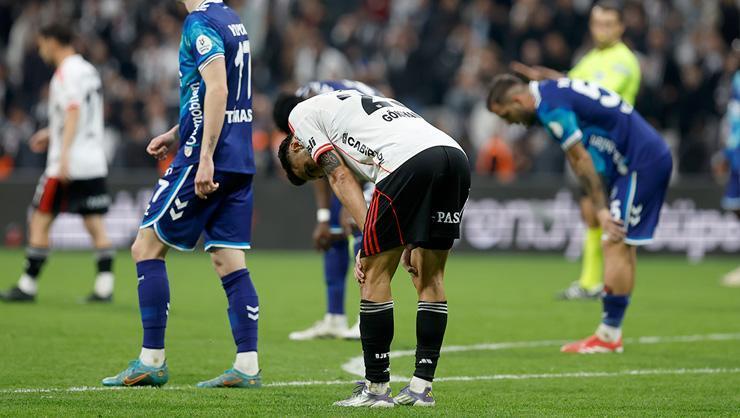 Beşiktaş öne geçtiği maçta yine puan kaybetti