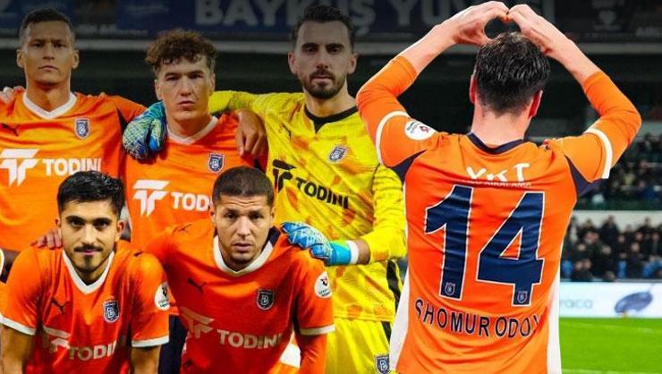 Başakşehir'in yeni kralı Eldor Shomurodov yarışta Onuachu'yla zirvede