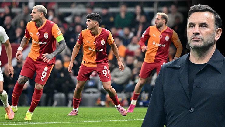 Genç oyuncu kırmızı kart gördü! Galatasaray 10 kişi kaldı