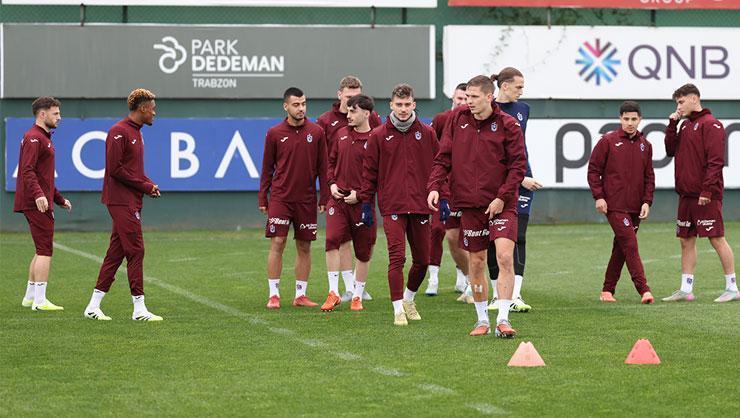 Trabzonspor, Vanspor maçı hazırlıklarını tamamladı