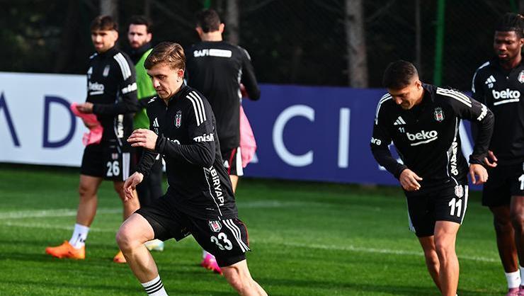 Beşiktaş'ta Gaziantep FK hazırlıkları sürdü