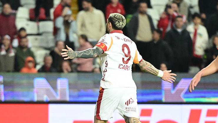 Taraftar beste söylüyor, Icardi golü atıyor! Galatasaray'ın kaptanı maça noktayı koydu