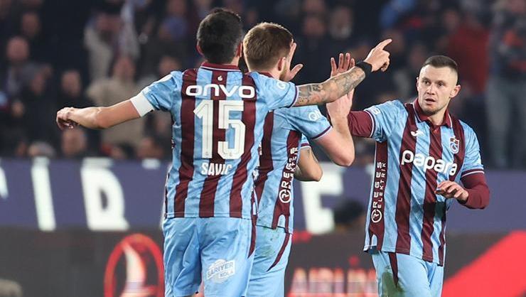 Trabzonspor'da Zubkov sevinci