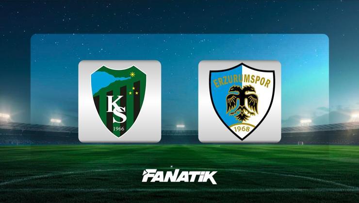 Kocaelispor - Erzurumspor maçı ne zaman, saat kaçta hangi kanalda? (Türkiye Kupası)
