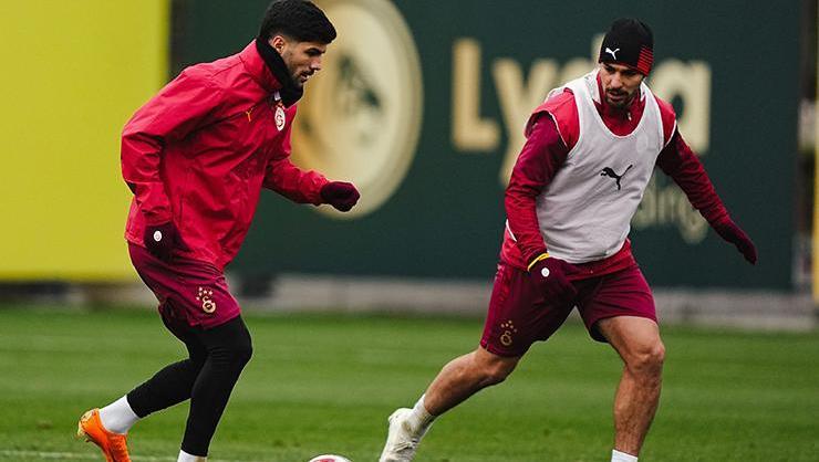 Galatasaray, Trabzonspor maçı hazırlıklarına devam etti