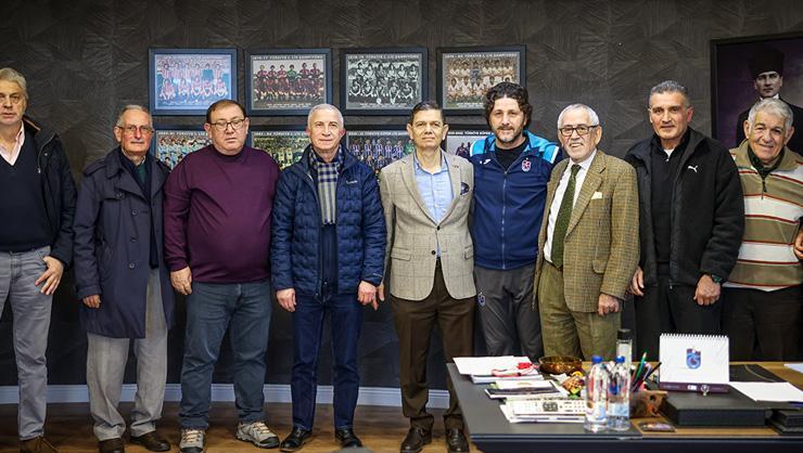 Trabzonspor'da Divan Kurulu'ndan Fatih Tekke'ye ziyaret
