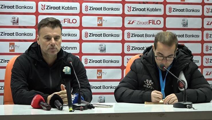 Karagümrük Teknik Direktörü Stanojevic: 1-2 gol daha atabilirdik