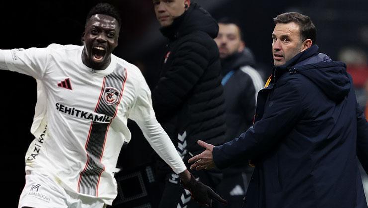 (ÖZET) Galatasaray'a evinde Gaziantep şoku! Şampiyonluk yolunda ağır yara! Galatasaray - Gaziantep FK maçı sonucu: 1-1