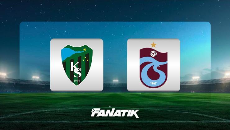 Kocaelispor - Trabzonspor maçı ne zaman, saat kaçta ve hangi kanalda? (Muhtemel 11'ler)