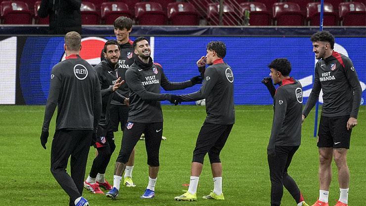 Atletico Madrid, Galatasaray maçının hazırlıklarını tamamladı