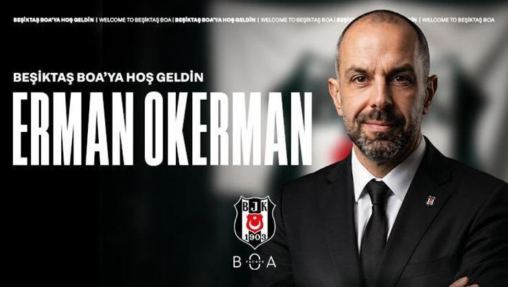Beşiktaş BOA'nın yeni başantrenörü Erman Okerman oldu