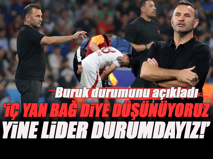 Galatasaray Teknik Direktörü Okan Buruk'tan Kazımcan Karataş açıklaması!