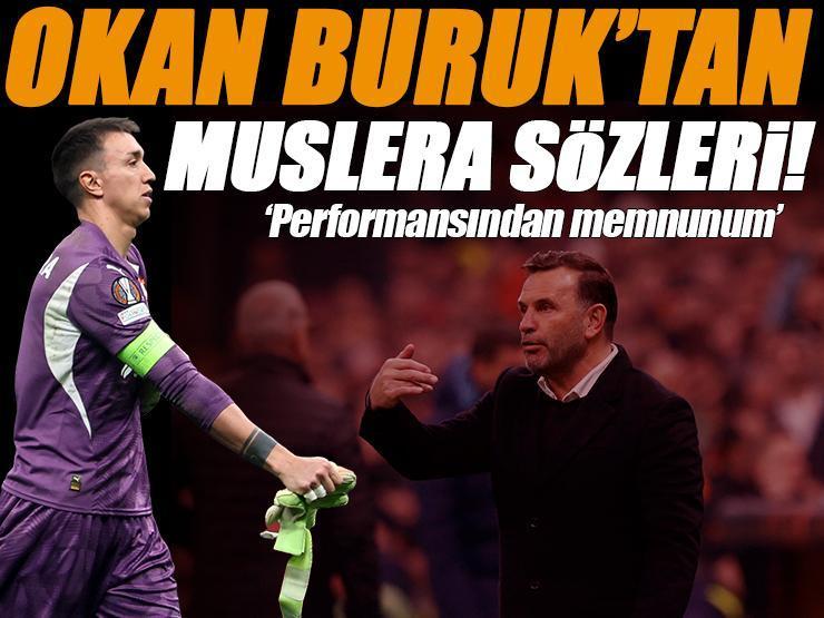 Galatasaray'da Okan Buruk'tan Muslera açıklaması! 'Oyuncularımın performansından memnunum'