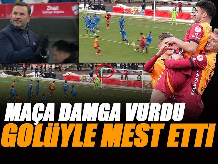 Galatasaray'da Okan Buruk'u mest eden gol! Genç futbolcu Boluspor maçına damga vurdu