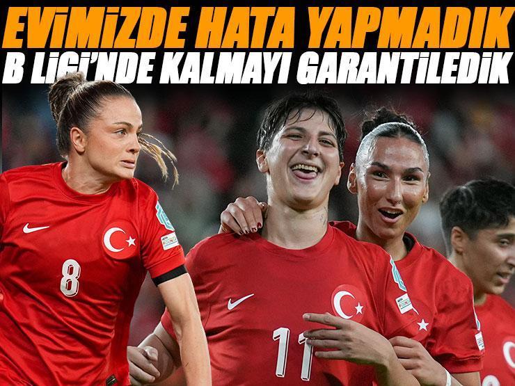 A Milli Kadın Futbol Takımı hata yapmadı! B Ligi'nde kalmaya hak kazandı | Türkiye - Kosova maç sonucu: 3-0