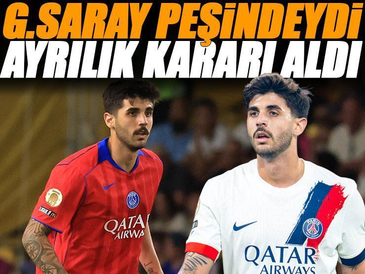 Galatasaray peşindeydi! Yıldız oyuncu PSG'den ayrılma kararı aldı