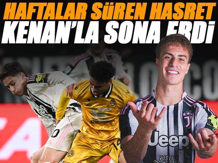 Teknik direktörsüz Juve haftalar sonra galip, tabelayı Kenan Yıldız belirledi! Juventus - Udinese maç sonucu 3-1