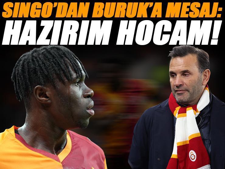 Okan Buruk’un planı değişti! Singo’dan derbi öncesi mesaj: 'Hazırım hocam'
