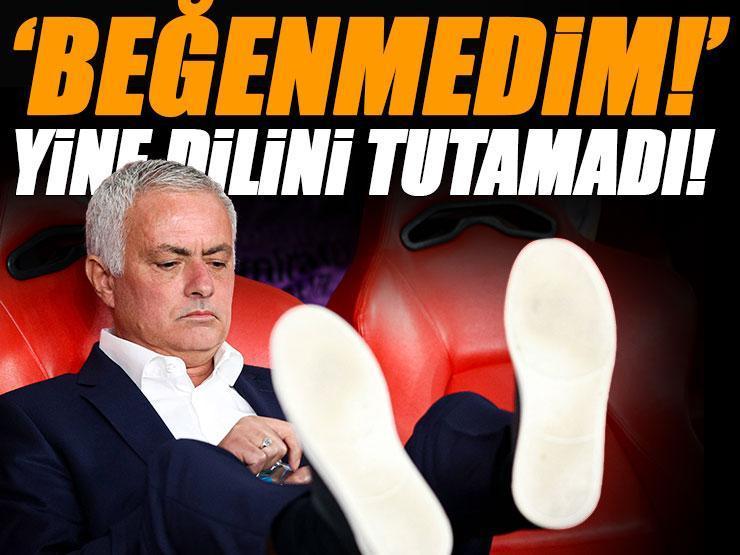 Jose Mourinho yine dilini tutamadı! Benfica'yı da eleştirmeye başladı