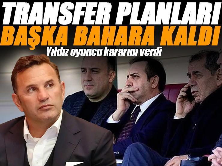 Galatasaray'ın transfer planları suya düştü! Yıldız oyuncudan yanıt geldi