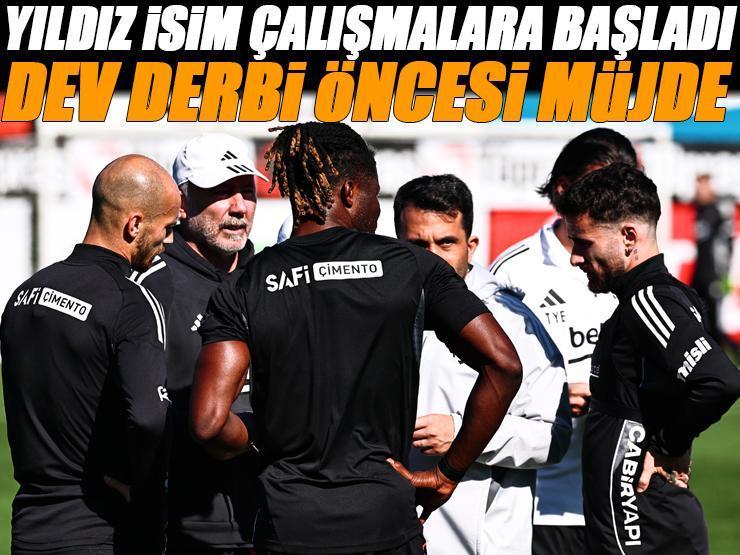 Beşiktaş'ta Fenerbahçe maçı öncesi Rafa Silva müjdesi! Resmi açıklama geldi