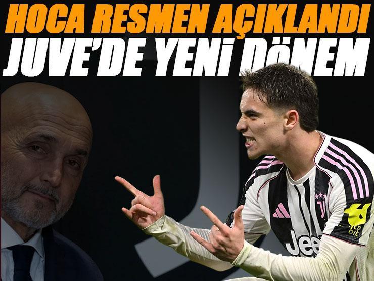 Juventus'ta Luciano Spalletti dönemi resmen başladı, Kenan Yıldız'ın yeni hocası oldu