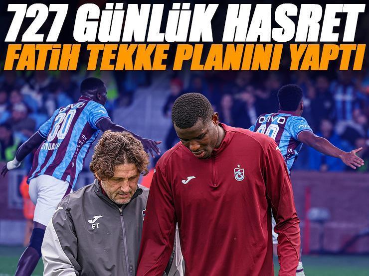 Trabzonspor'un Galatasaray derbisindeki en büyük kozu belli! 727 günlük dev hasret...
