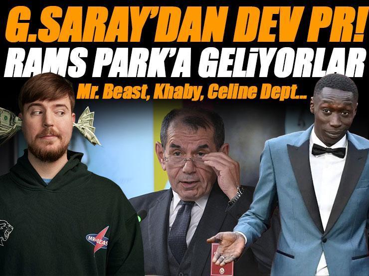 Galatasaray ünlü içerik üreticileri ile çalışacak! Mr. Beast, Khaby Lame, Celine Dept...