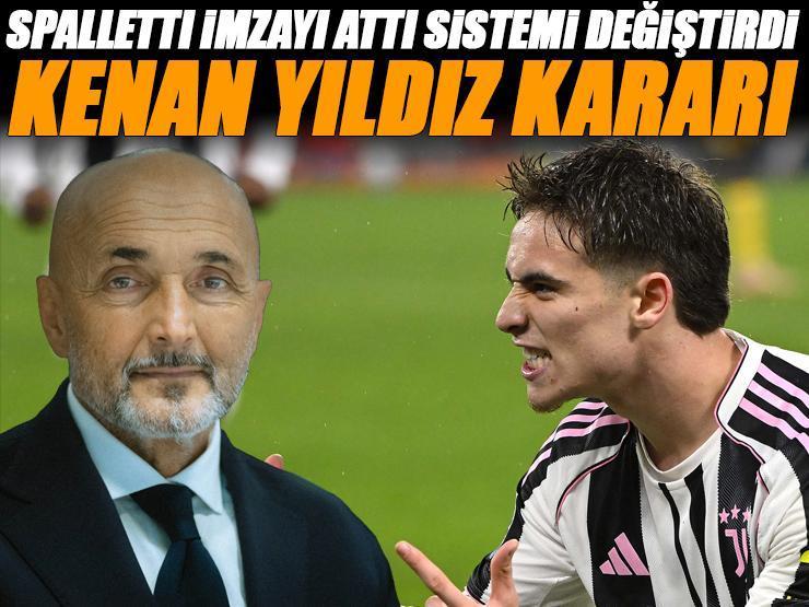 Juventus'ta Spaletti imzayı attı! Sürpriz Kenan Yıldız tercihi