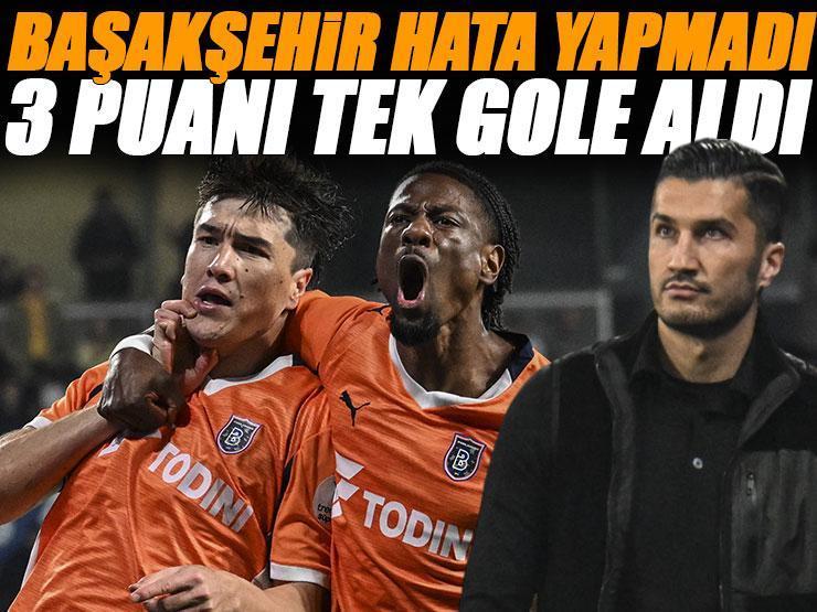 Başakşehir evinde tek golle güldü! Haftanın açılışında 3 puanı aldı | Başakşehir - Kocaelispor maç sonucu: 1-0