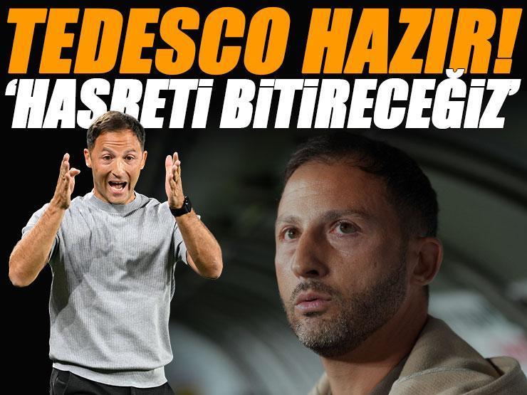 Fenerbahçe'de Tedesco Beşiktaş'la yatıp kalkıyor: Özel prim müjdesi! 'Bu hasreti bitireceğiz'