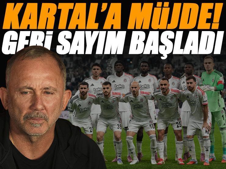 Beşiktaş'ta geri sayım! Derbi öncesi müjde
