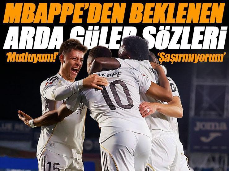 Kylian Mbappe'den Arda Güler hakkında çok konuşulacak sözler! 'Şaşırmıyorum'