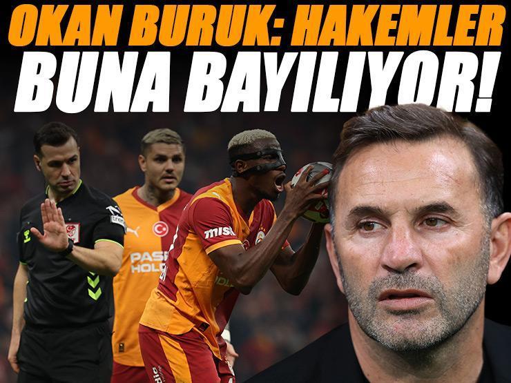Okan Buruk: Hakemler oyunu durdurmaya bayılıyor