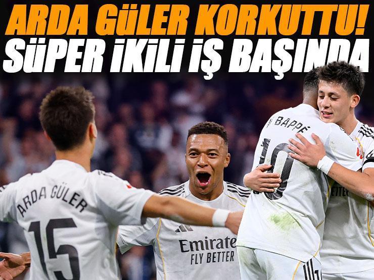 ÖZET I Arda Güler asistlere, Mbappe gollere devam etti, Real Madrid evinde Valencia'yı 4-0'la geçti