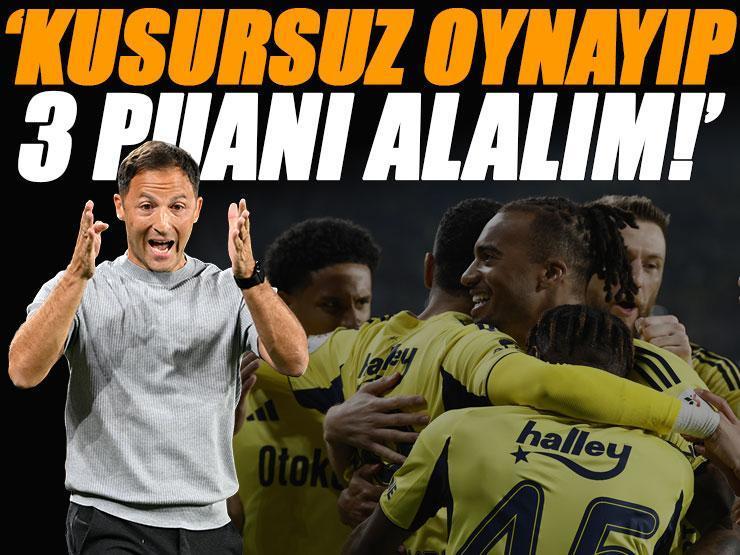 Fenerbahçe'de Tedesco'nun derbi planı hücum! Futbolcularını bu sözlerle motive ediyor