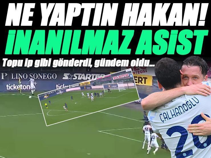 Ne yaptın Hakan Çalhanoğlu! Milli yıldızdan unutulmayacak asist, topu ip gibi gönderdi...